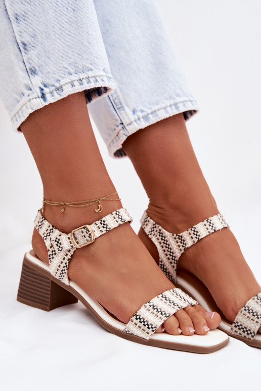 Sandales pour femmes Klocke couleur blanche Sabela