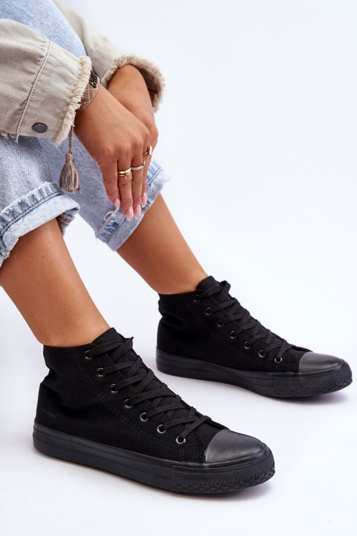 Chaussures de loisirs couleur noire Socerio