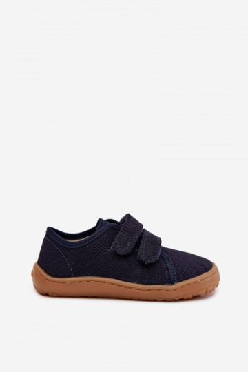 Chaussons d'été pour enfants Froddo Canvas G1700440-2 couleur bleu foncé 2