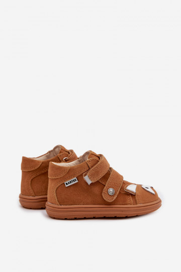 Chaussures en cuir pour enfants garçons avec thème Lisa Bartek 8632063 de couleur marron 2