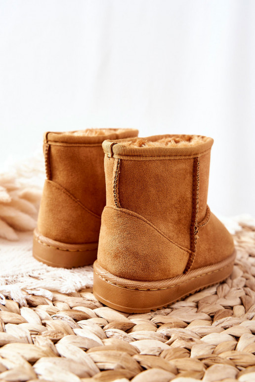 Bottes d hiver chaudes pour enfants couleur kaki Gooby