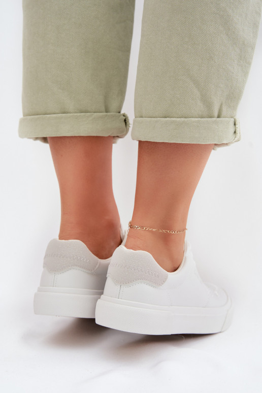 Chaussures modèle baskets Féminin Big Star TT274008 couleur blanche