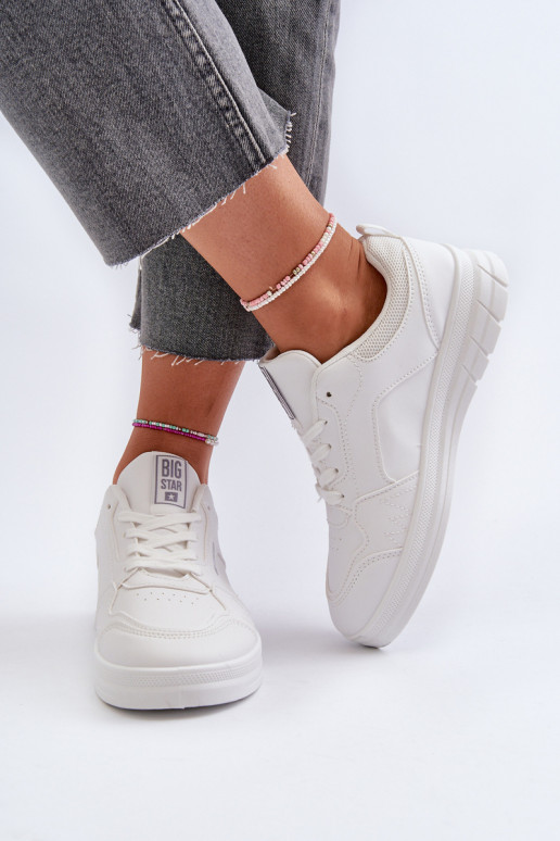 Féminin Chaussures modèle baskets Memory Foam System Big Star NN274A483 couleur blanche