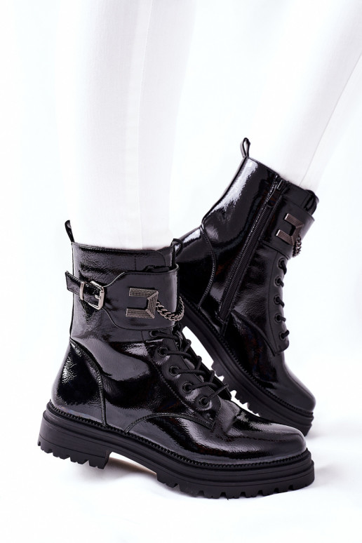 Féminin réchauffer Bottines de travail couleur noire Vanquish