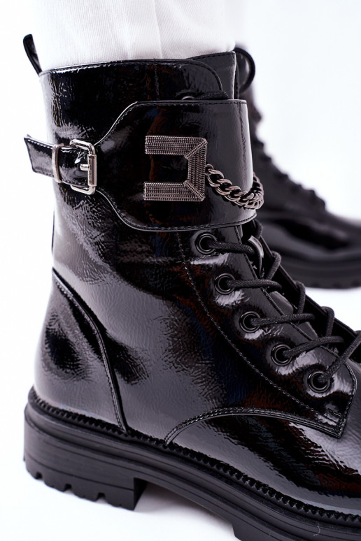 Féminin réchauffer Bottines de travail couleur noire Vanquish