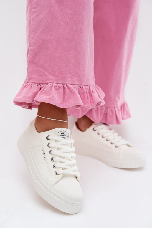 Chaussures de loisirs avec une plateforme O`NEILL SPINNA C DANSOMEN LODANS 90261009.02A couleur blanche