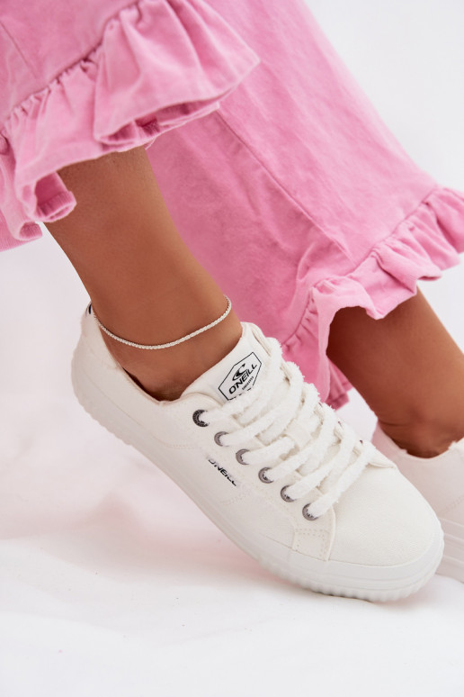 Chaussures de loisirs avec une plateforme O`NEILL SPINNA C DANSOMEN LODANS 90261009.02A couleur blanche