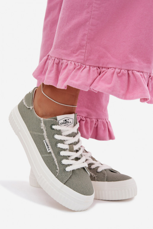 Chaussures de loisirs avec une plateforme O`NEILL SPINNA C DANSOMEN LODANS 90261009.05Z couleur verte