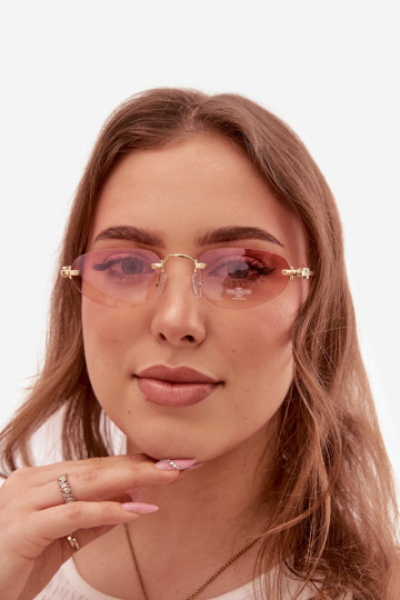 Des lunettes de soleil Féminin couleur rose 2
