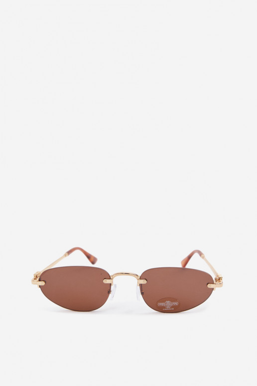 Des lunettes de soleil Féminin marron foncé