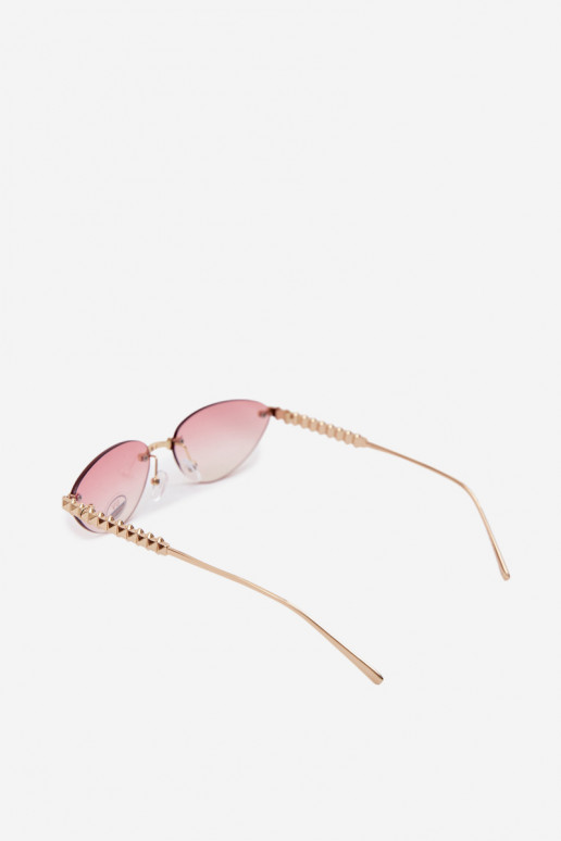 Des lunettes de soleil FémininFiltrem UV couleur rose