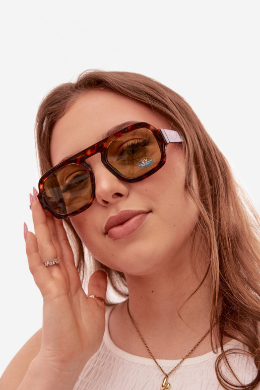 Féminin Des lunettes de soleilFiltrem UV brun-couleur verte