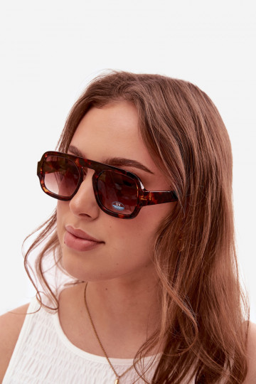 Féminin Des lunettes de soleilFiltrem UV marron 2