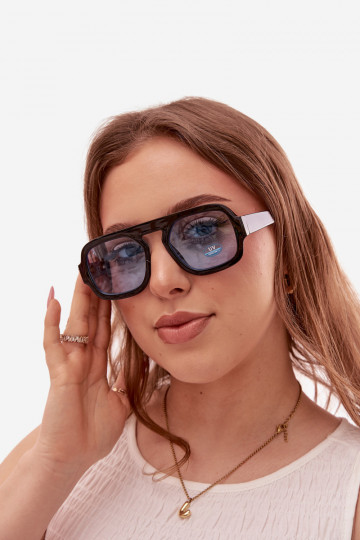 Féminin Des lunettes de soleilFiltrem UV couleur bleue 2