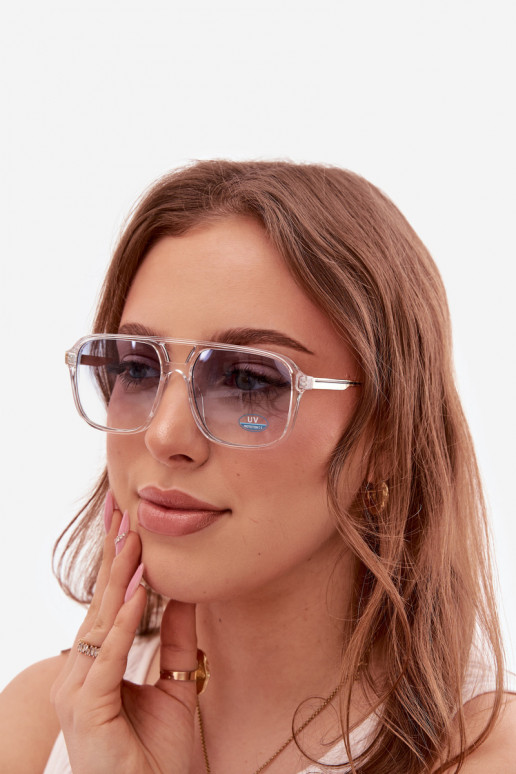Des lunettes de soleil FémininFiltrem UV Przezroczyste