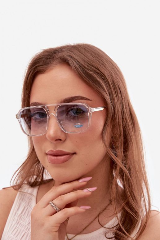 Des lunettes de soleil FémininFiltrem UV Przezroczyste
