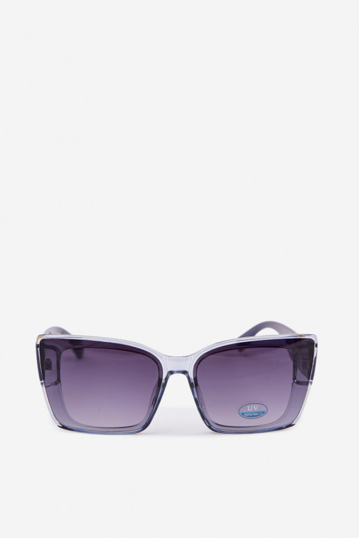 Des lunettes de soleil Féminin Oeil de chat bleu foncé