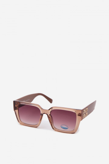 Des lunettes de soleil Féminin marron