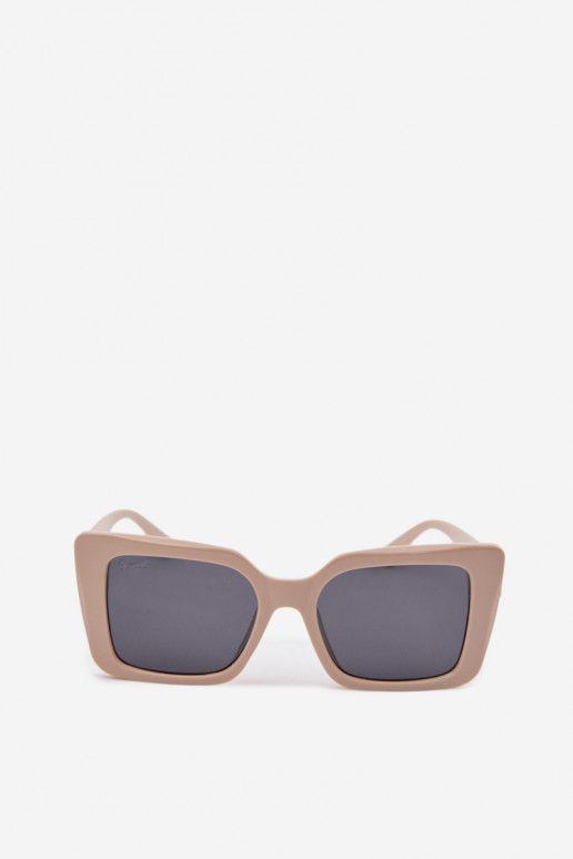 Des lunettes de soleil Féminin beige