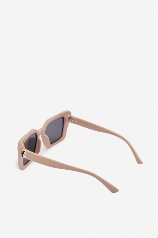 Des lunettes de soleil Féminin beige