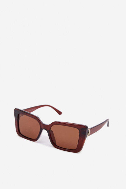 Des lunettes de soleil Féminin marron