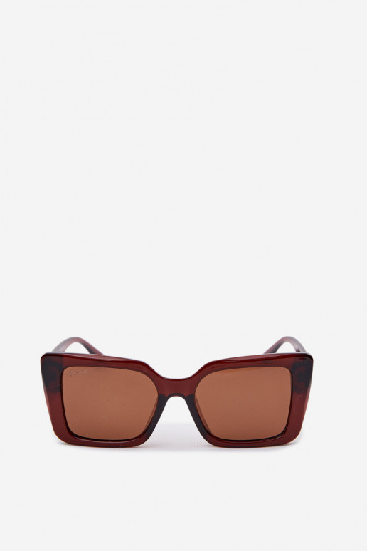 Des lunettes de soleil Féminin marron