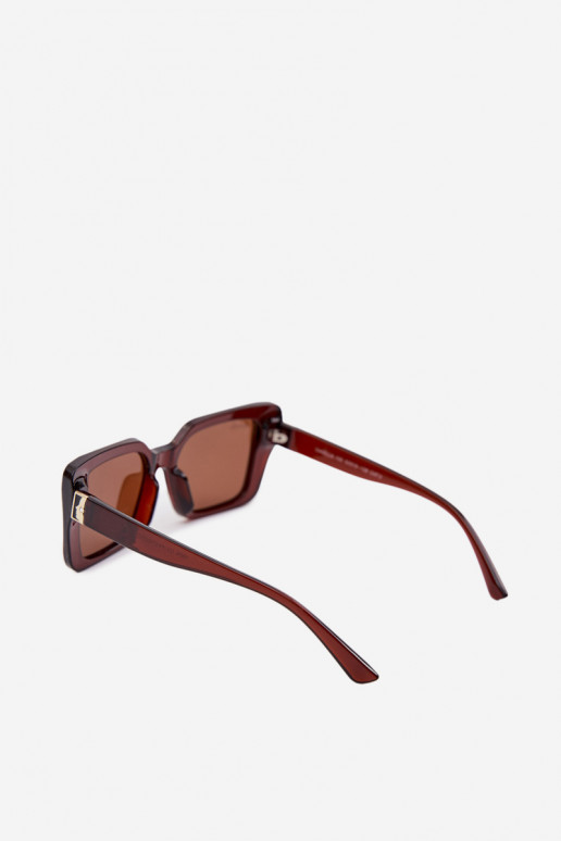 Des lunettes de soleil Féminin marron