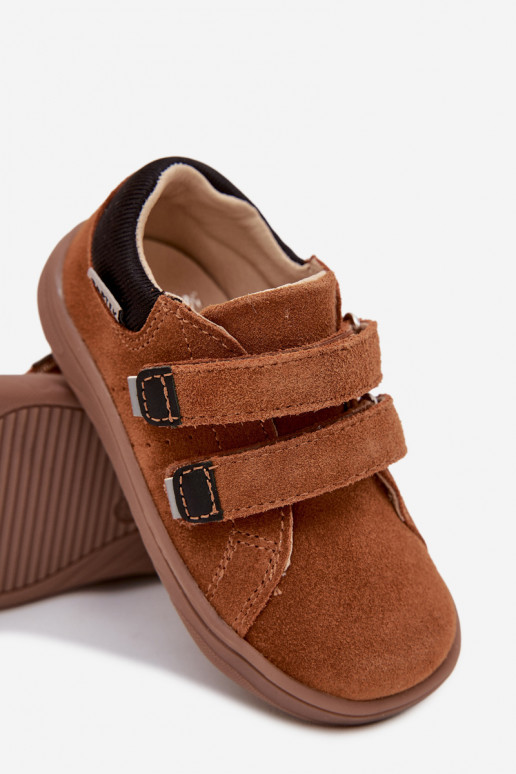 Peau chaussures Barefoot Puéril Bartek 8600363 marron