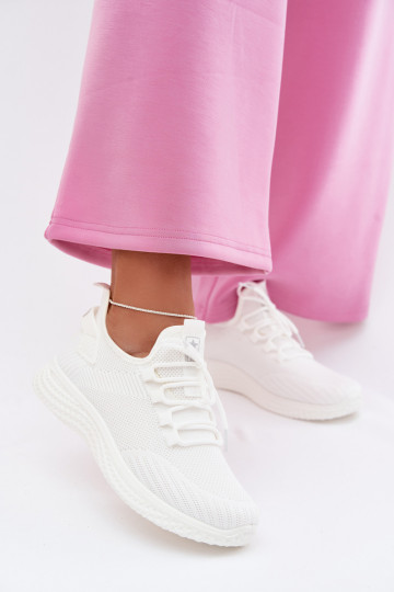 Féminin Style sportif chaussures couleur blanche Roxy