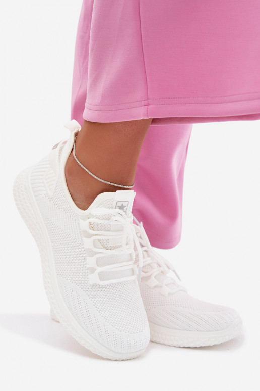 Féminin Style sportif chaussures couleur blanche Roxy