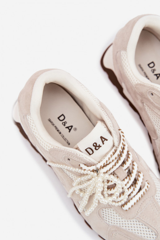 Peau en daim Chaussures modèle baskets Féminin MK61-0705 couleur grise