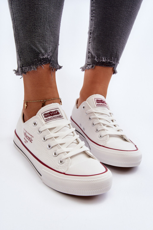 Chaussures femme Big Star NN274235 blanc