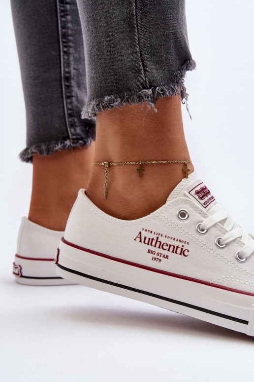 Chaussures femme Big Star NN274235 blanc