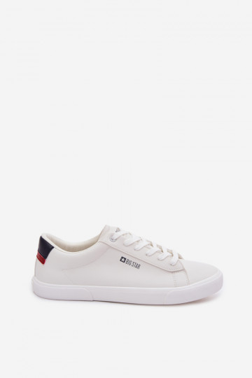 Chaussures décontractées homme en simili cuir Big Star TT174001 couleur blanche 2