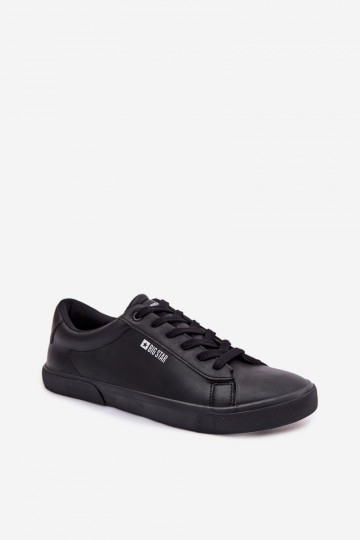 pour hommes chaussures décontractées en cuir écologique Big Star TT174002 couleur noire