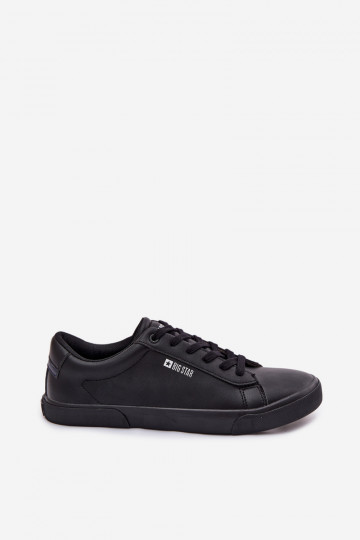 Chaussures décontractées homme en simili cuir Big Star TT174002 couleur noire 2