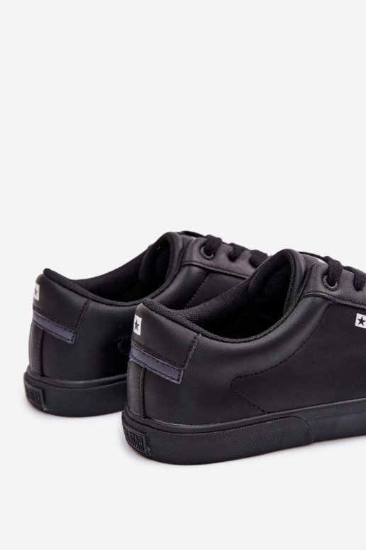 pour hommes chaussures décontractées en cuir écologique Big Star TT174002 couleur noire