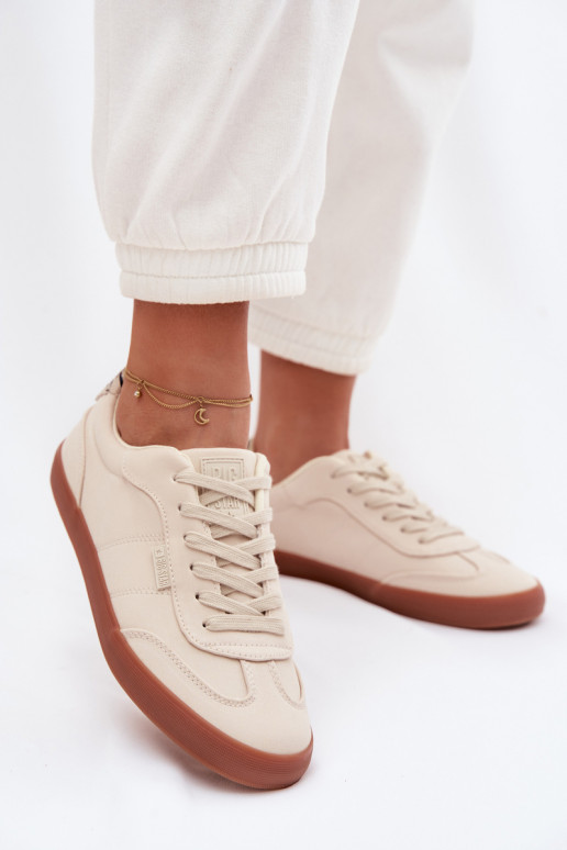 Chaussures modèle baskets Féminin  Big Star TT274358 beige