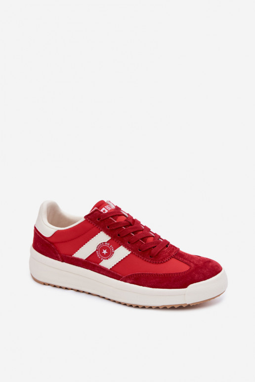 Chaussures modèle baskets Féminin Big Star TT274158 couleur rouge