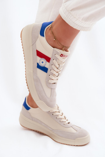 Chaussures modèle baskets Féminin Big Star TT274161 beige