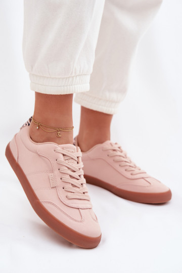 Chaussures modèle baskets Féminin  Big Star TT274359 couleur rose