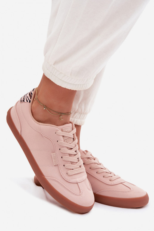 Chaussures modèle baskets Féminin  Big Star TT274359 couleur rose