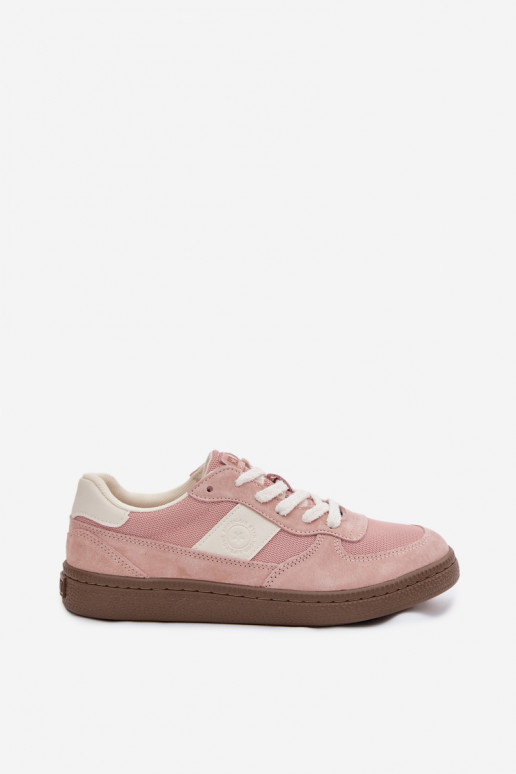 Chaussures modèle baskets Féminin Big Star TT274175 couleur rose