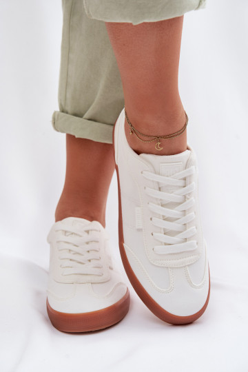 Chaussures modèle baskets Féminin  Big Star TT274357 couleur blanche 2