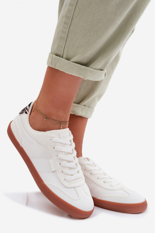 Chaussures modèle baskets Féminin  Big Star TT274357 couleur blanche