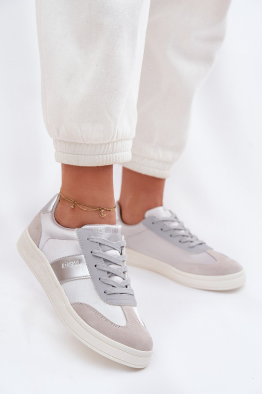 Chaussures modèle baskets Féminin Big Star TT274156 couleur grise