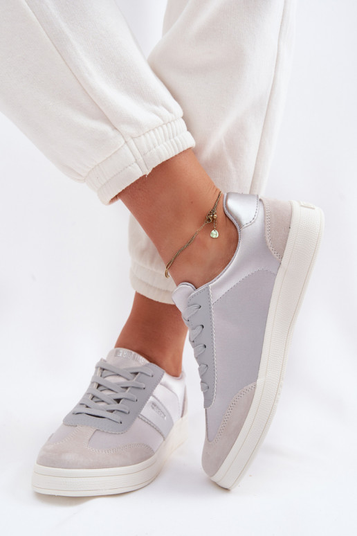 Chaussures modèle baskets Féminin Big Star TT274156 couleur grise