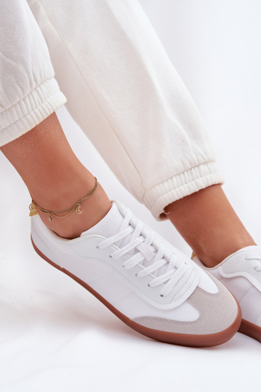 Chaussures modèle baskets Féminin Big Star TT274421 couleur blanche