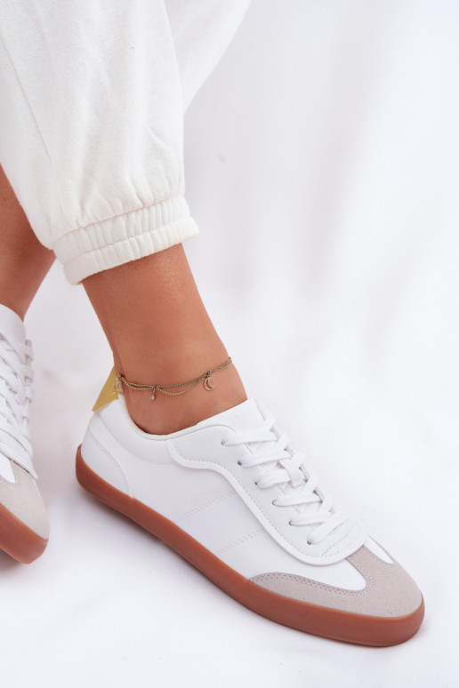 Chaussures modèle baskets Féminin Big Star TT274421 couleur blanche