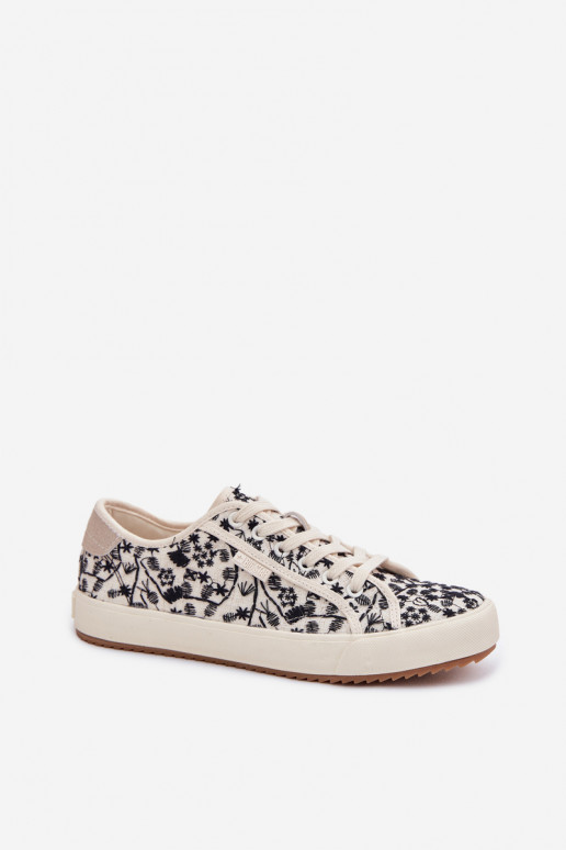 chaussures décontractées Baskets Féminin Big Star TT274842 couleur ivoire